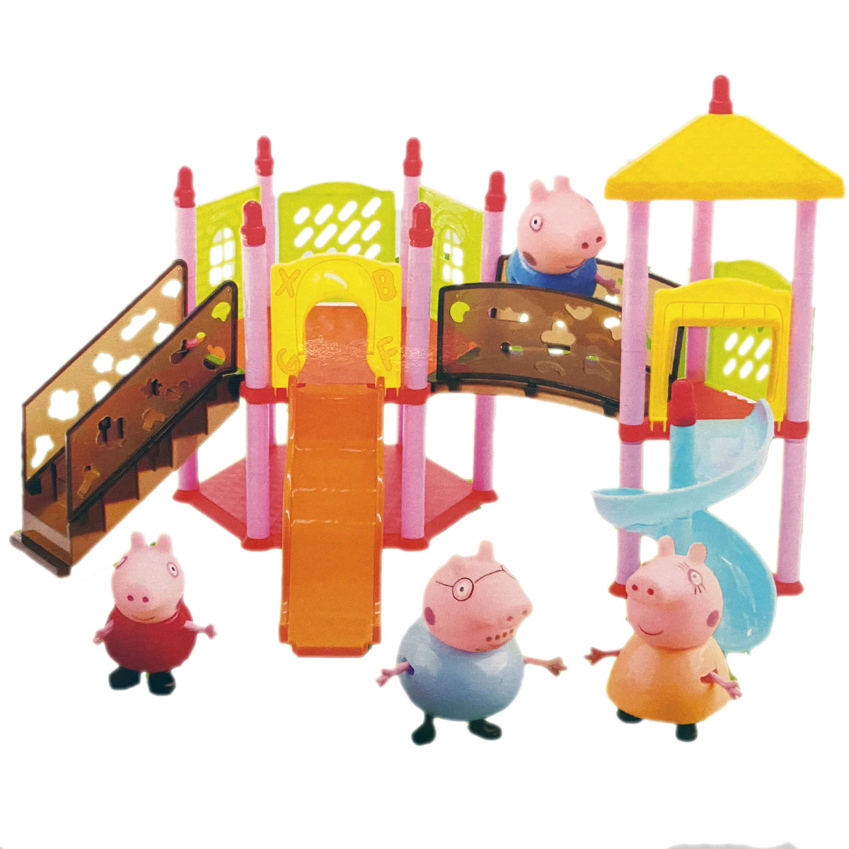 ŚWINKA PEPPA Duży Plac Zabaw + Figurki