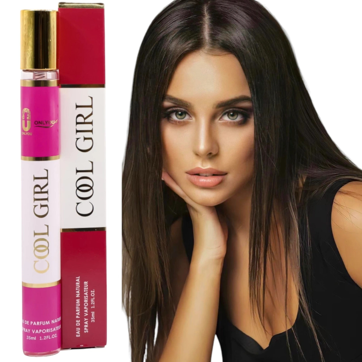 Perfumy Damskie Perfumetka COOL GIRL Różowe - 35ml