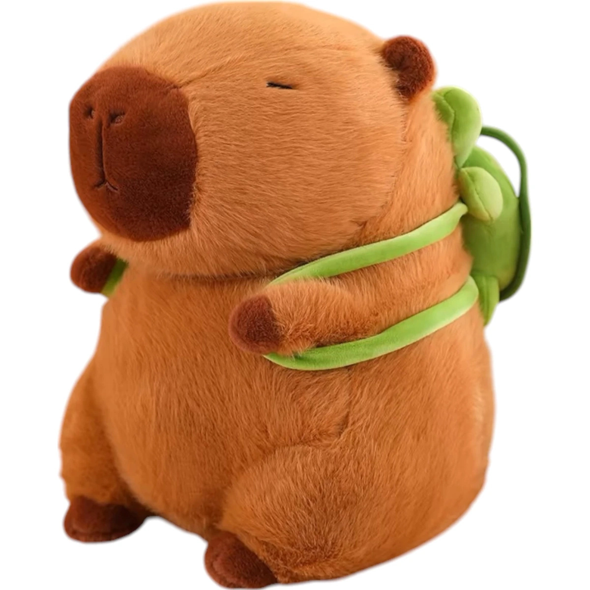 KAPIBARA - MASKOTKA CAPYBARA PLUSZOWA KAPIBARA Z PLECAKIEM 40CM