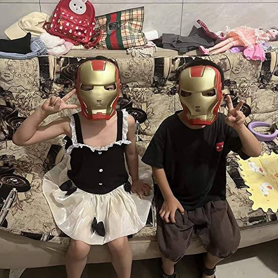 AVENGERS IRON-MAN Zestaw Rękawica + JOJO + Maska