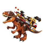 JURASSIC WORLD DINOZAUR T-REX KLOCKI 312 ELEMENTÓW ZABAWKA 