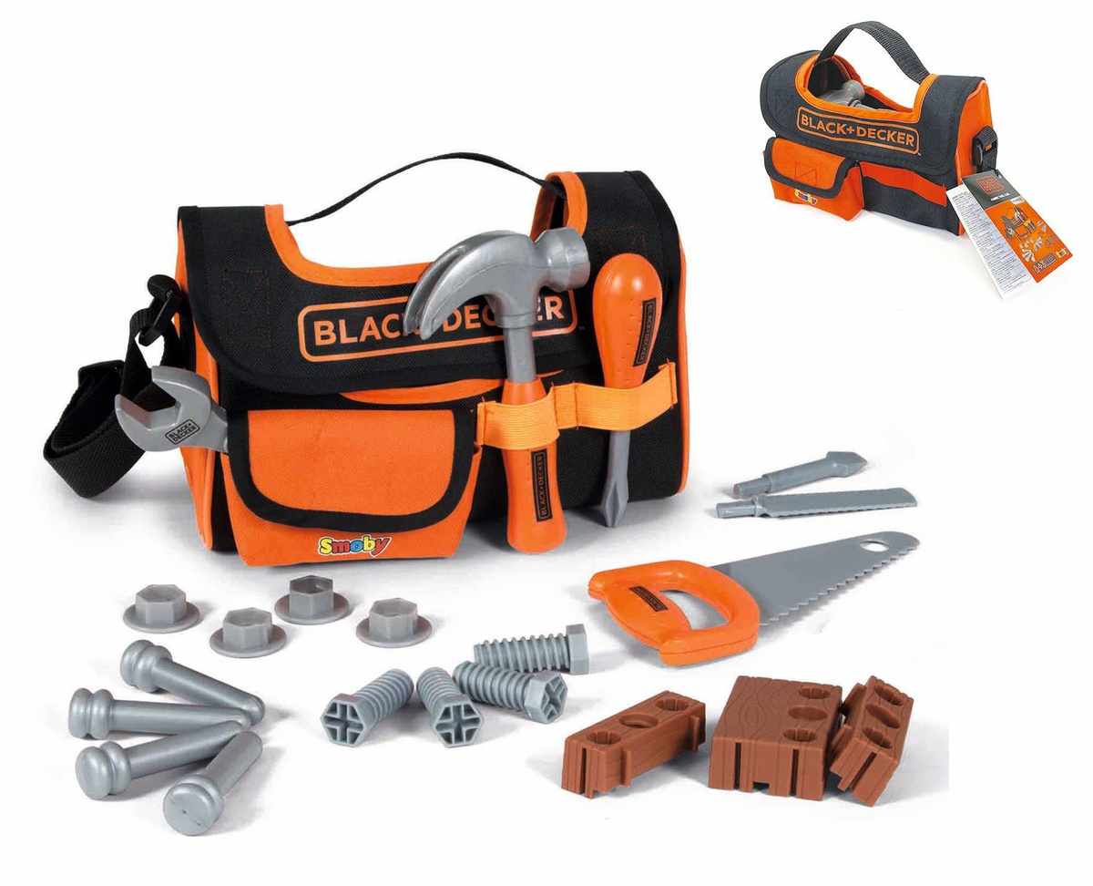 SMOBY Black & Decker Torba z narzędziami